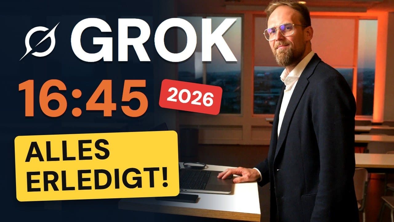 Grok Tutorial deutsch: 3 Büroaufgaben in 11 Minuten