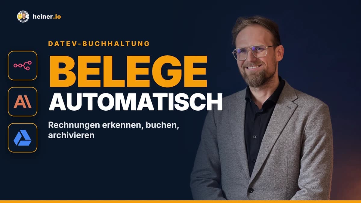 André Heiner — Buchhaltung mit DATEV, n8n und KI automatisieren (heiner.io)