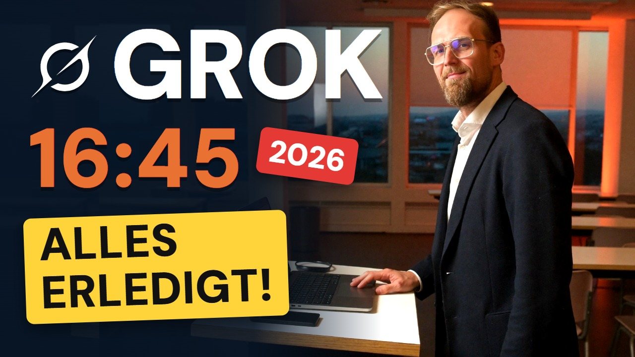 Grok Tutorial deutsch: 3 Büroaufgaben in 11 Minuten
