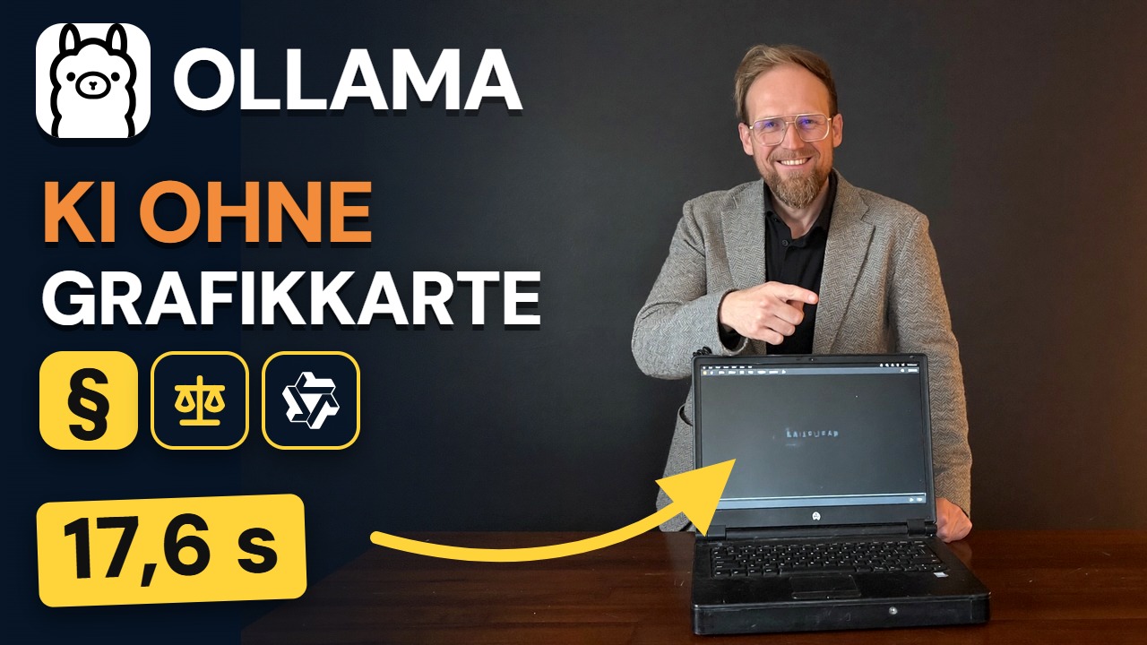 Lokale KI ohne Grafikkarte installieren: Ollama auf einem Laptop von 2016 (Schritt für Schritt)